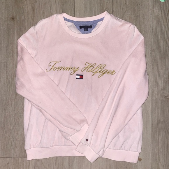Pink Tommy Hilfiger sweatshirt - Picture 4 of 5
